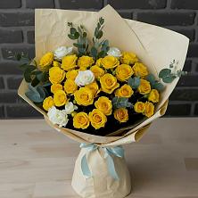 Букет цветов из:  Розы в Багане