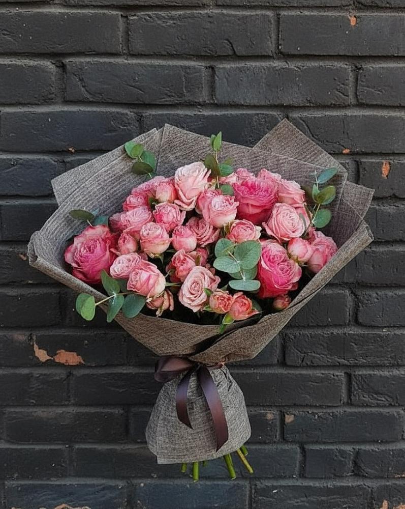 Букет цветов из: Розы в Багане