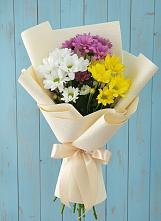 Букет цветов из:  Хризантемы в Багане