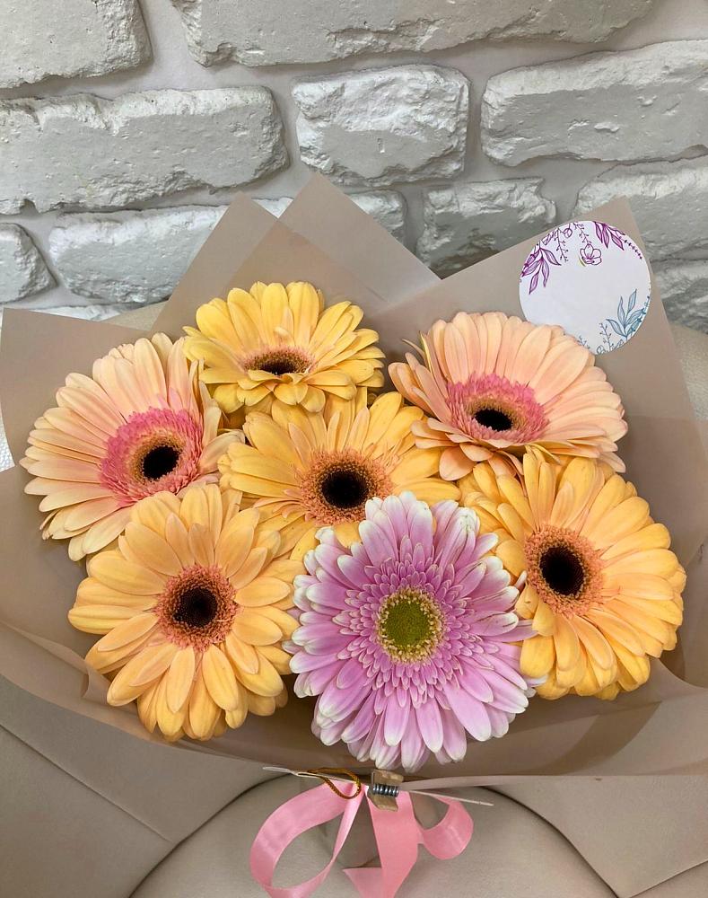 Букет цветов из: Герберы в Багане