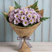 Букет цветов из:  Хризантемы в Багане