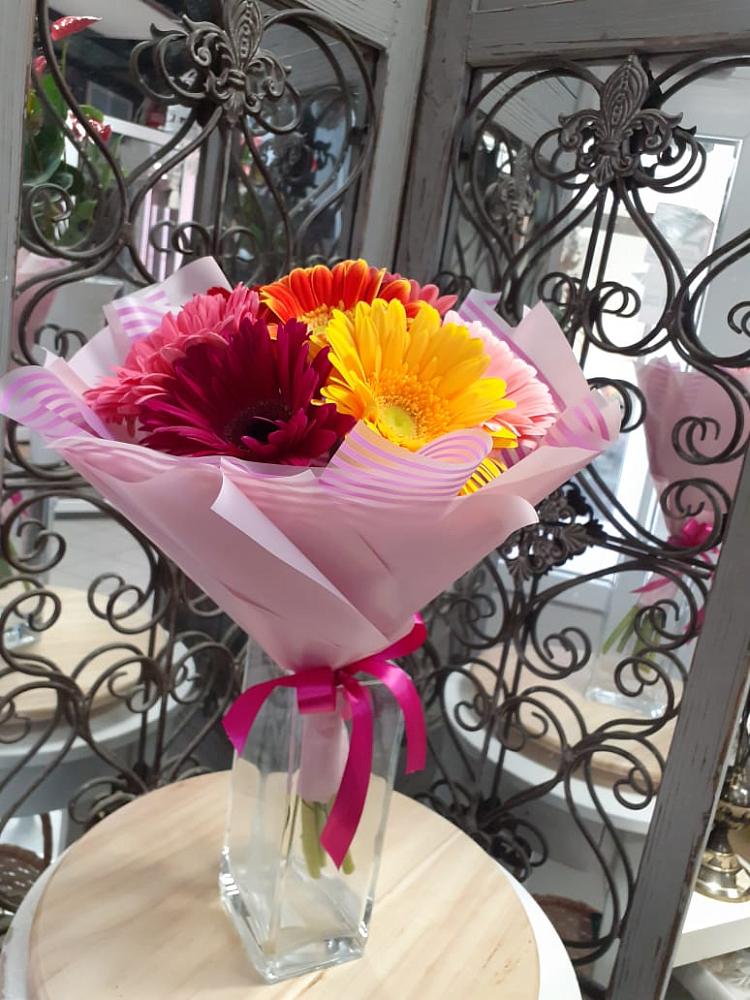 Букет цветов из: Герберы в Багане