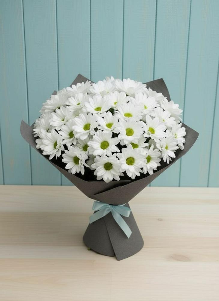 Букет цветов из: Хризантемы в Багане