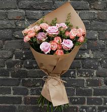 Букет цветов из:  Розы в Багане