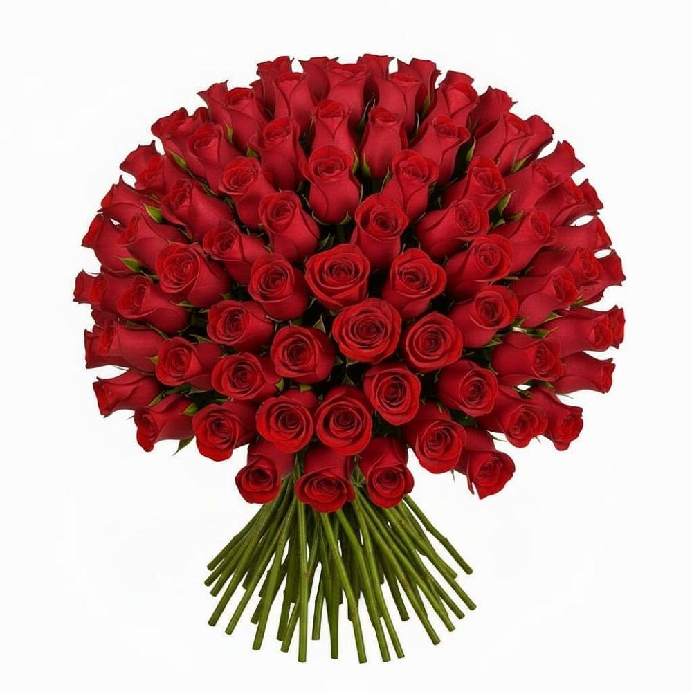 Букет Красные розы Чери Лав в Багане