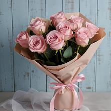 Букет цветов из:  Розы в Багане