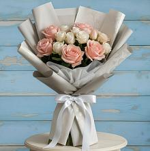 Букет цветов из:  Розы #REPLACE_PRED# Багане