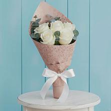 Букет цветов из:  Розы в Багане