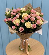 Букет цветов из:  Розы в Багане