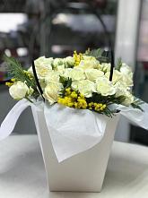 Цветочная композиция из Розы  в Багане