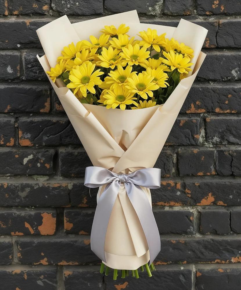 Букет цветов из: Хризантемы в Багане