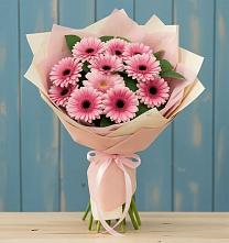 Букет цветов из:  Герберы в Багане