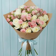 Букет цветов из:  Розы в Багане