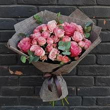 Букет цветов из:  Розы в Багане