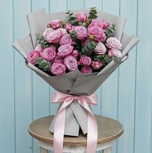 Букет цветов из:  Розы в Багане